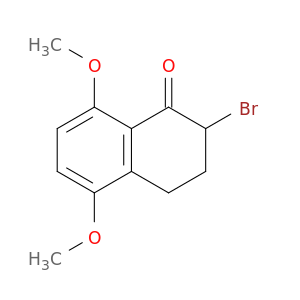 1(2H)-Naphthalenone, 2-bromo-3,4-dihydro-5,8-dimethoxy-