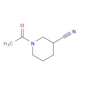 3-哌啶癸腈,1-乙酰基-