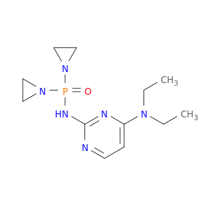 Phosphinic amide,P,P-bis(1-aziridinyl)-N-[4-(diethylamino)-2-pyrimidinyl]- (7CI,8CI,9CI)