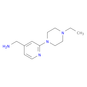 [2-(4-ethylpiperazin-1-yl)pyridin-4-yl]methanamine