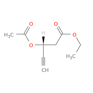 4-Pentynoic acid, 3-(acetyloxy)-, ethyl ester, (R)-