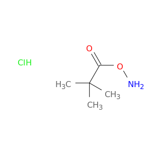 Hydroxylamine, O-(2,2-dimethyl-1-oxopropyl)-, hydrochloride