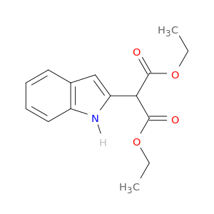 Propanedioic acid, 1H-indol-2-yl-, diethyl ester