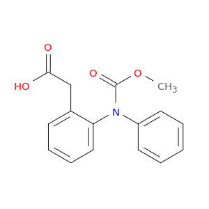 Benzeneacetic acid, 2-[(methoxycarbonyl)phenylamino]-