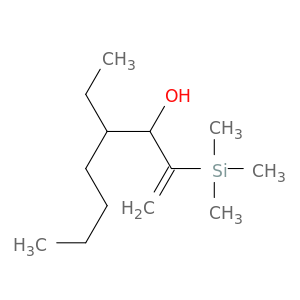 1-Octen-3-ol, 4-ethyl-2-(trimethylsilyl)-