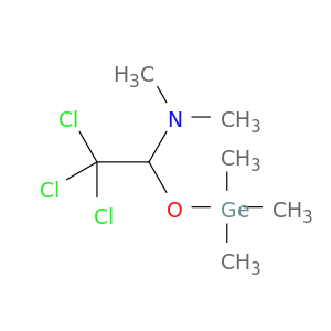 Ethanamine, 2,2,2-trichloro-N,N-dimethyl-1-[(trimethylgermyl)oxy]-