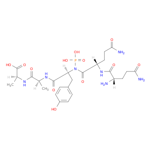 L-Alanine,N-[N-[N-(N-L-a-glutamyl-L-a-glutamyl)-O-phosphono-L-tyrosyl]-L-alanyl]-(9CI)