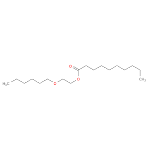 DECANOIC ACID 2-(HEXYLOXY)-ETHYL ESTER