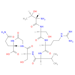 L-Glutamine, L-threonyl-L-seryl-L-arginyl-L-valyl-L-serylglycyl-