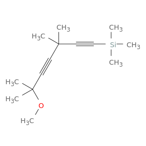 Silane, (6-methoxy-3,3,6-trimethyl-1,4-heptadiynyl)trimethyl-