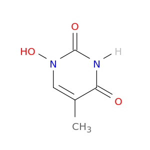 2,4(1H,3H)-Pyrimidinedione, 1-hydroxy-5-methyl-