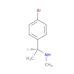 (αS)-4-溴-N,α-二甲基苯甲胺