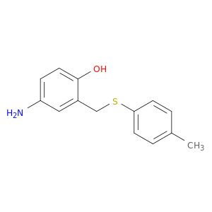 Phenol, 4-amino-2-[[(4-methylphenyl)thio]methyl]-