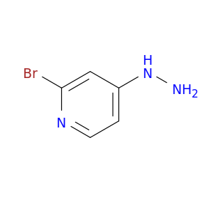 2-bromo-4-hydrazinylpyridine