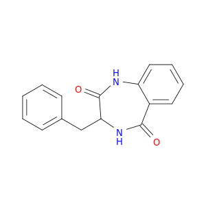 1H-1,4-Benzodiazepine-2,5-dione,3,4-dihydro-3-(phenylmethyl)-