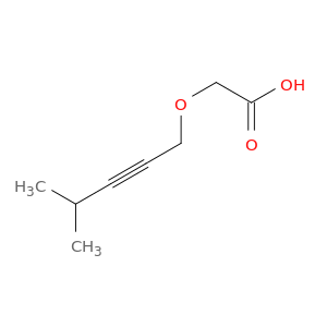 Acetic acid, [(4-methyl-2-pentynyl)oxy]-