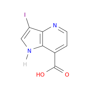 3-Iodo-1H-pyrrolo[3,2-b]pyridine-7-carboxylic acid