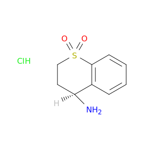 2H-1-苯并吡喃-4-胺,3,4-二氢-,1,1-二氧化锑,盐酸盐(1：1),(4S)-