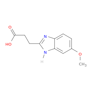 1H-苯并咪唑-2-丙酸,5-甲氧基-