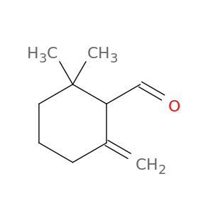 Cyclohexanecarboxaldehyde, 2,2-dimethyl-6-methylene-