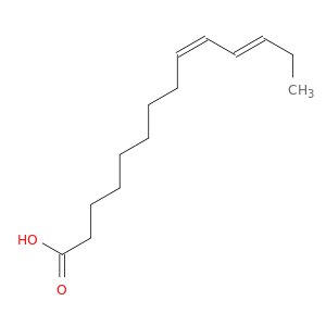 9,11-Tetradecadienoic acid, (9Z,11E)-