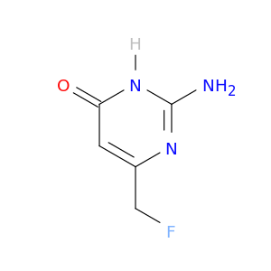 4(3H)-Pyrimidinone,2-amino-6-(fluoromethyl)-