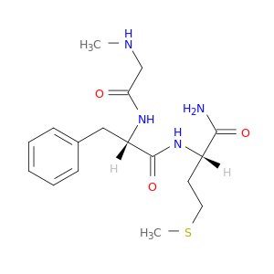 L-Methioninamide, N-methylglycyl-L-phenylalanyl-