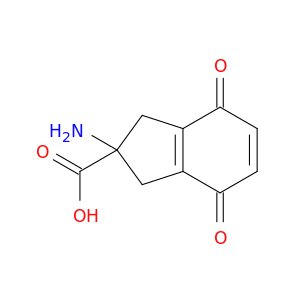 1H-Indene-2-carboxylicacid, 2-amino-2,3,4,7-tetrahydro-4,7-dioxo-