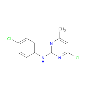 2-Pyrimidinamine,4-chloro-N-(4-chlorophenyl)-6-methyl-