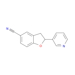 5-Benzofurancarbonitrile,2,3-dihydro-2-(3-pyridinyl)-