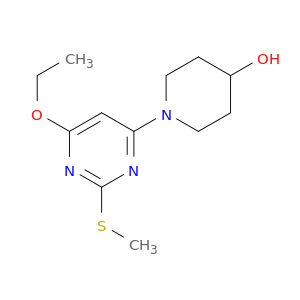 1-(6-乙氧基-2-甲基硫基-嘧啶-4-基)-哌啶-4-醇