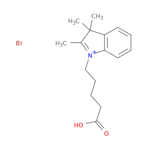 3H-Indolium, 1-(4-carboxybutyl)-2,3,3-trimethyl-, bromide