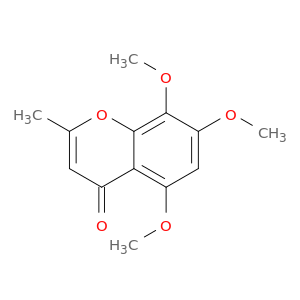 4H-1-Benzopyran-4-one, 5,7,8-trimethoxy-2-methyl-