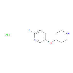 2-Fluoro-5-(piperidin-4-yloxy)pyridine Hydrochloride