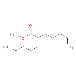 Heptanoic acid, 2-pentyl-, methyl ester