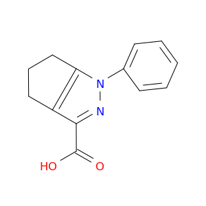1-苯基-1h,4h,5h,6h-环戊烷并[c]吡唑-3-羧酸