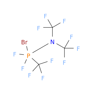 Phosphoranamine, 1-bromo-1,1-difluoro-N,N,1-tris(trifluoromethyl)-