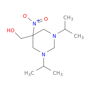 5-Pyrimidinemethanol, hexahydro-1,3-bis(1-methylethyl)-5-nitro-