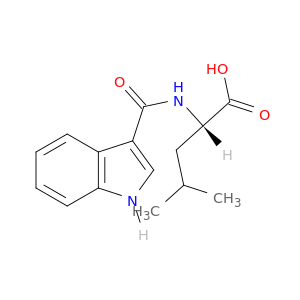 L-Leucine, N-(1H-indol-3-ylcarbonyl)-