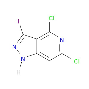 4,6-二氯-3-碘-1H-吡唑[4,3-c]吡啶