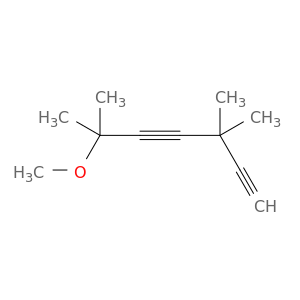 1,4-Heptadiyne, 6-methoxy-3,3,6-trimethyl-