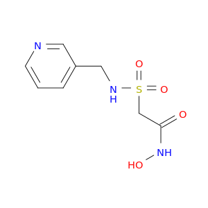 Acetamide, N-hydroxy-2-[[(3-pyridinylmethyl)amino]sulfonyl]-