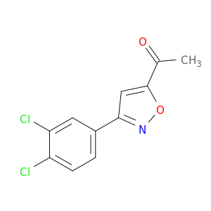 Ethanone,1-[3-(3,4-dichlorophenyl)-5-isoxazolyl]-