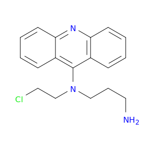 N-ACRIDIN-9-YL-N-(2-CHLOROETHYL)PROPANE-1,3-DIAMINE