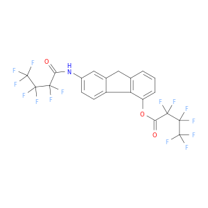 7-[(2,2,3,3,4,4,4-heptafluorobutanoyl)amino]-9h-fluoren-4-yl heptafluorobutanoate