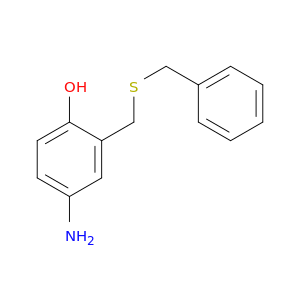 Phenol, 4-amino-2-[[(phenylmethyl)thio]methyl]-
