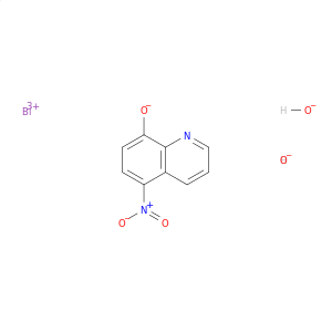 BISMUTH(III) 5-NITROQUINOLIN-8-OLATE DIHYDROXIDE