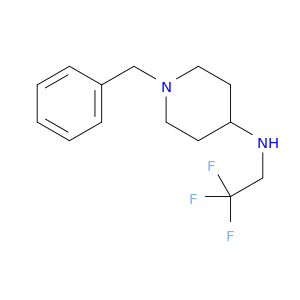1-Benzyl-N-(2,2,2-trifluoroethyl)piperidin-4-amine
