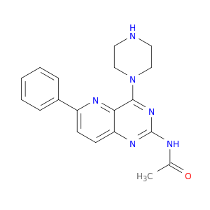 Acetamide, N-[6-phenyl-4-(1-piperazinyl)pyrido[3,2-d]pyrimidin-2-yl]-
