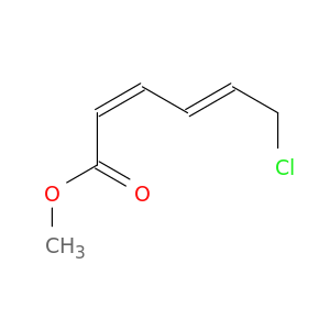 2,4-Hexadienoic acid, 6-chloro-, methyl ester, (2Z,4E)-
